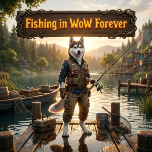 Promotional image for the Fishing Boost in WoW Forever fishing boost service