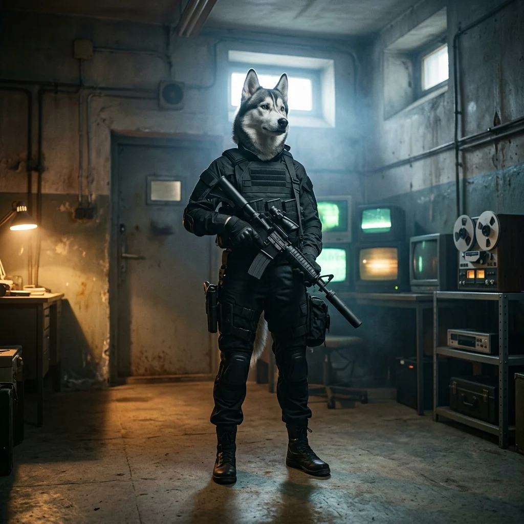 Ilustrație tematică asociată ghidurilor gratuite pentru Call of Duty: Black Ops 6, fără text lizibil sau semne