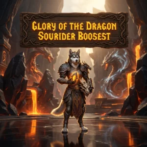 Promotional image for the Glory of the Dragon Soul Raider Boost service