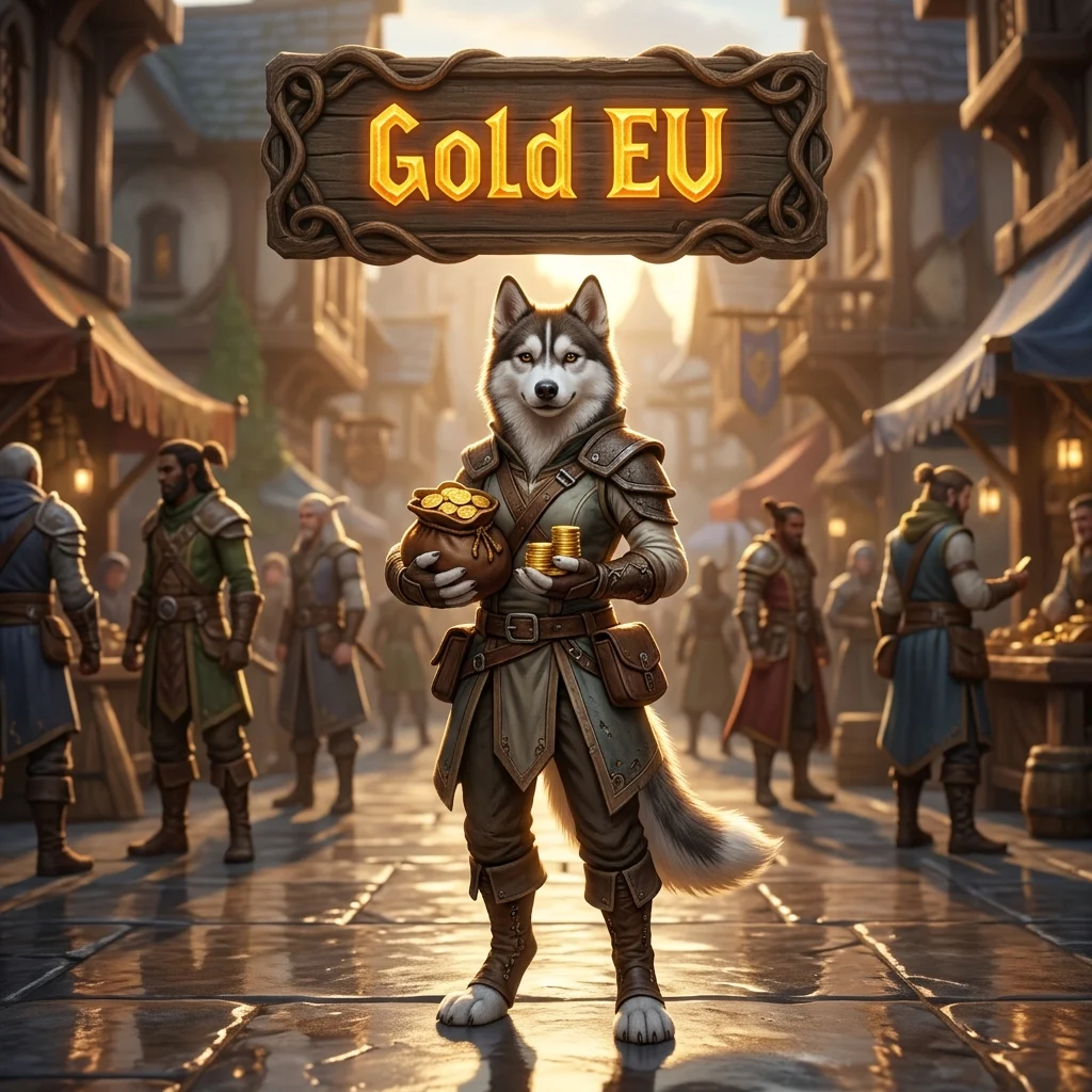 Promotional image for the Gold (EU) Boost in WoW Forever service, focused on EU gold boosting.