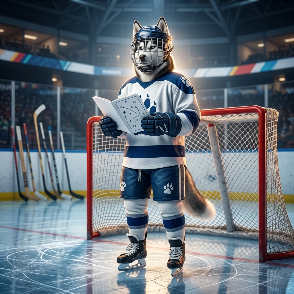 Promotionele illustratie voor gratis NHL-gidsen, bedoeld als algemene visuele verwijzing naar gidsen rond NHL.