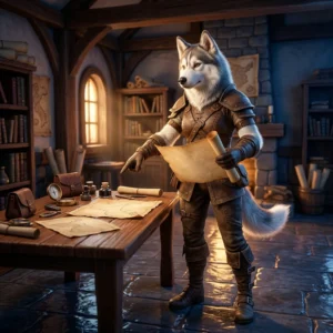 Illustrazione fantasy associata a una guida gratuita per WoW Classic Forever, senza testo leggibile.