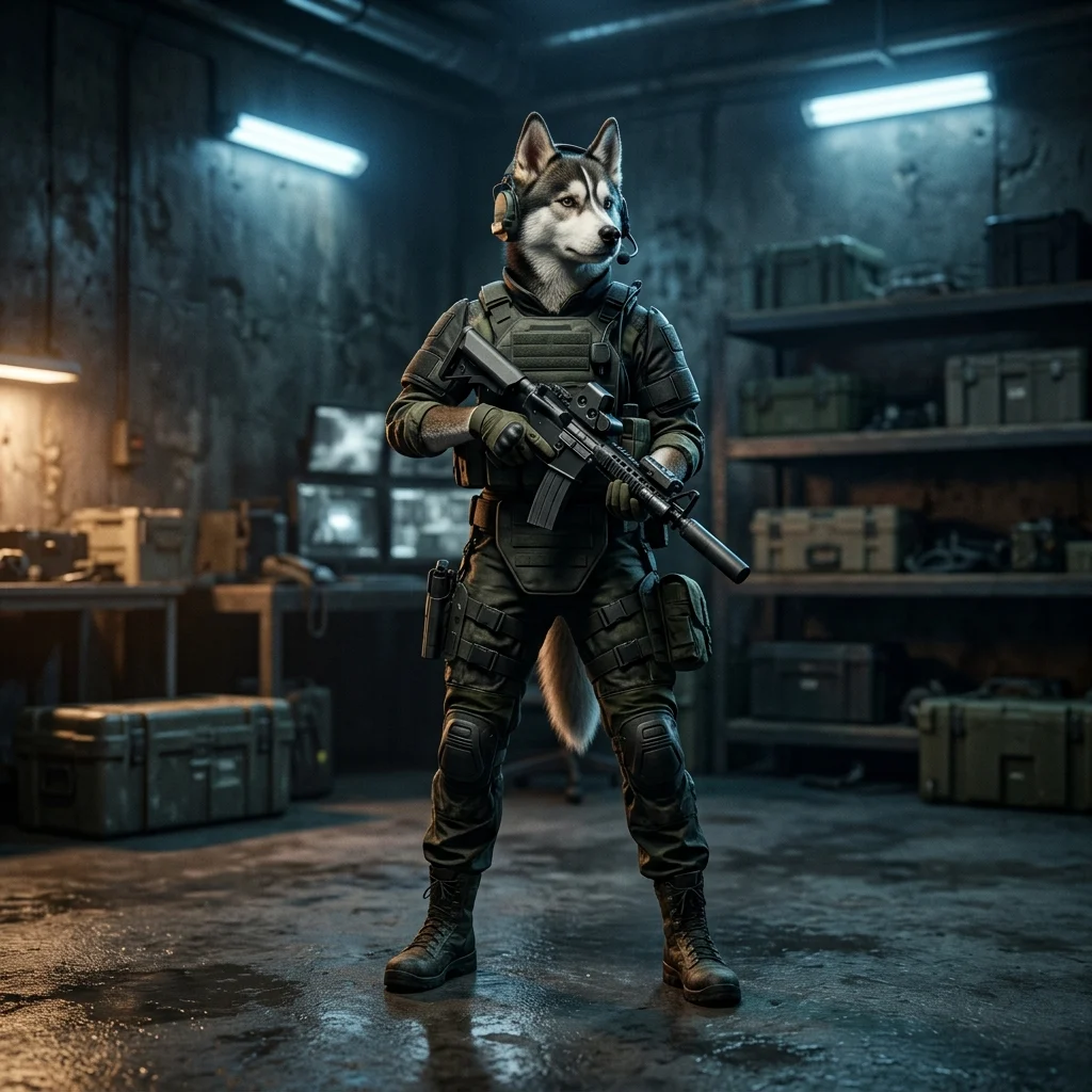 Illustrazione a tema Call of Duty: Black Ops 6 per una raccolta di guide gratuite, senza testo leggibile né insegne.