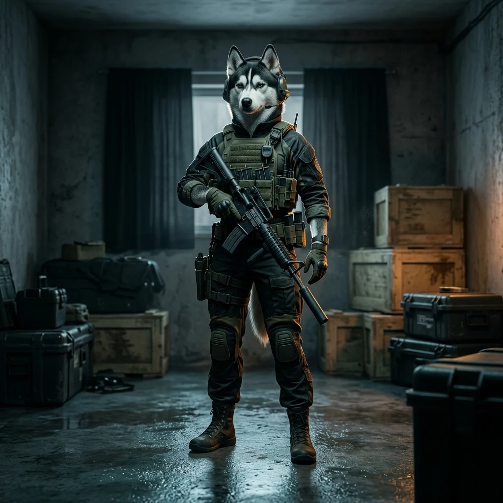 Illustration thématique associée aux guides gratuits de Call of Duty Black Ops 6, sans texte lisible ni signalétique.