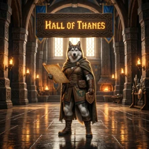 Promotional image for the Hall of Thanes Boost service in WoW Forever