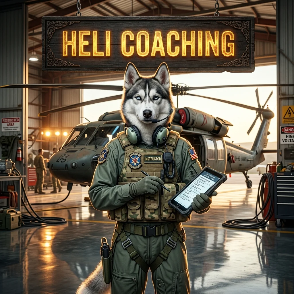 Promotional image for Heli Coaching in Wardogs, a coaching service focused on Heli.