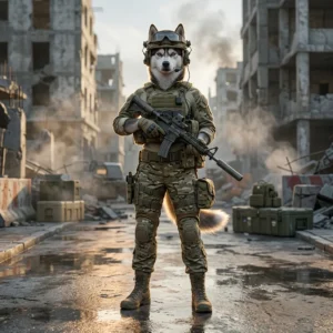 Mchoro wa Call of Duty Warzone unaowakilisha huduma za kuongeza viwango bila maandishi yanayoonekana.