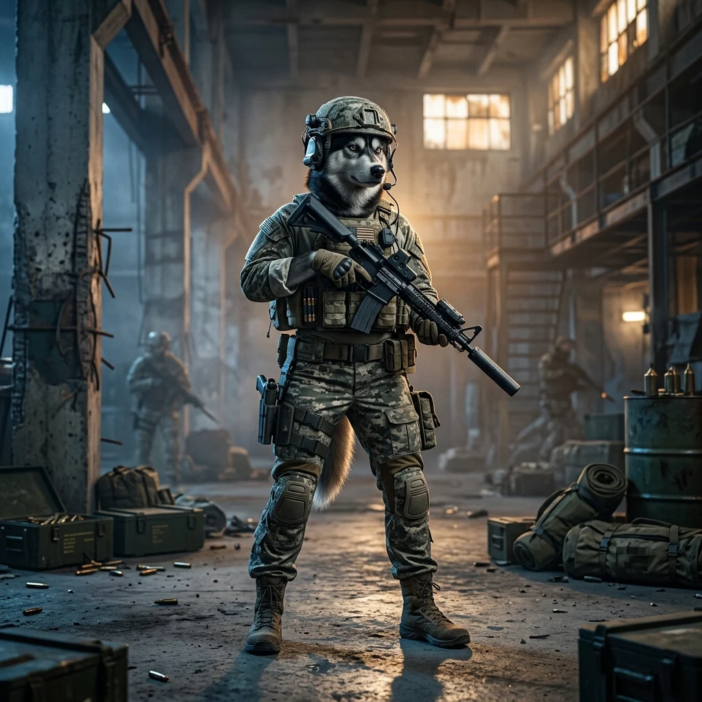 Illustratie zonder tekst die het inhuren van een ervaren professional in Wardogs verbeeldt.