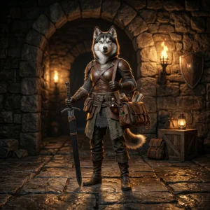 Ilustrasi layanan joki untuk World of Warcraft Classic Forever dalam suasana permainan fantasi.
