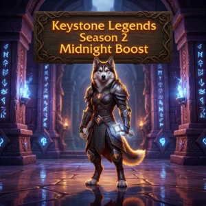 Promotional image for the Keystone Legends Season 2 Midnight Boost product