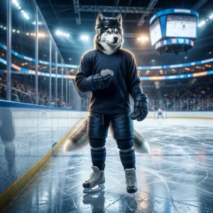 Illustration af virtuelle NHL 26-mønter, der repræsenterer valuta til brug i spillets hockeyrelaterede oplevelse
