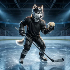 Illustration med NHL 26-mynt för användning i en digital hockeyupplevelse.