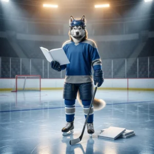 Thematische Illustration zu kostenlosen NHL-Guides ohne lesbaren Text oder erkennbare Beschriftungen