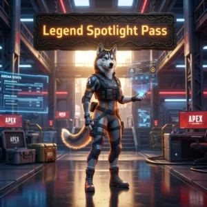 Promotional image for Legend Spotlight Pass Boost in Apex Legends, a service centered on the Legend Spotlight Pass.