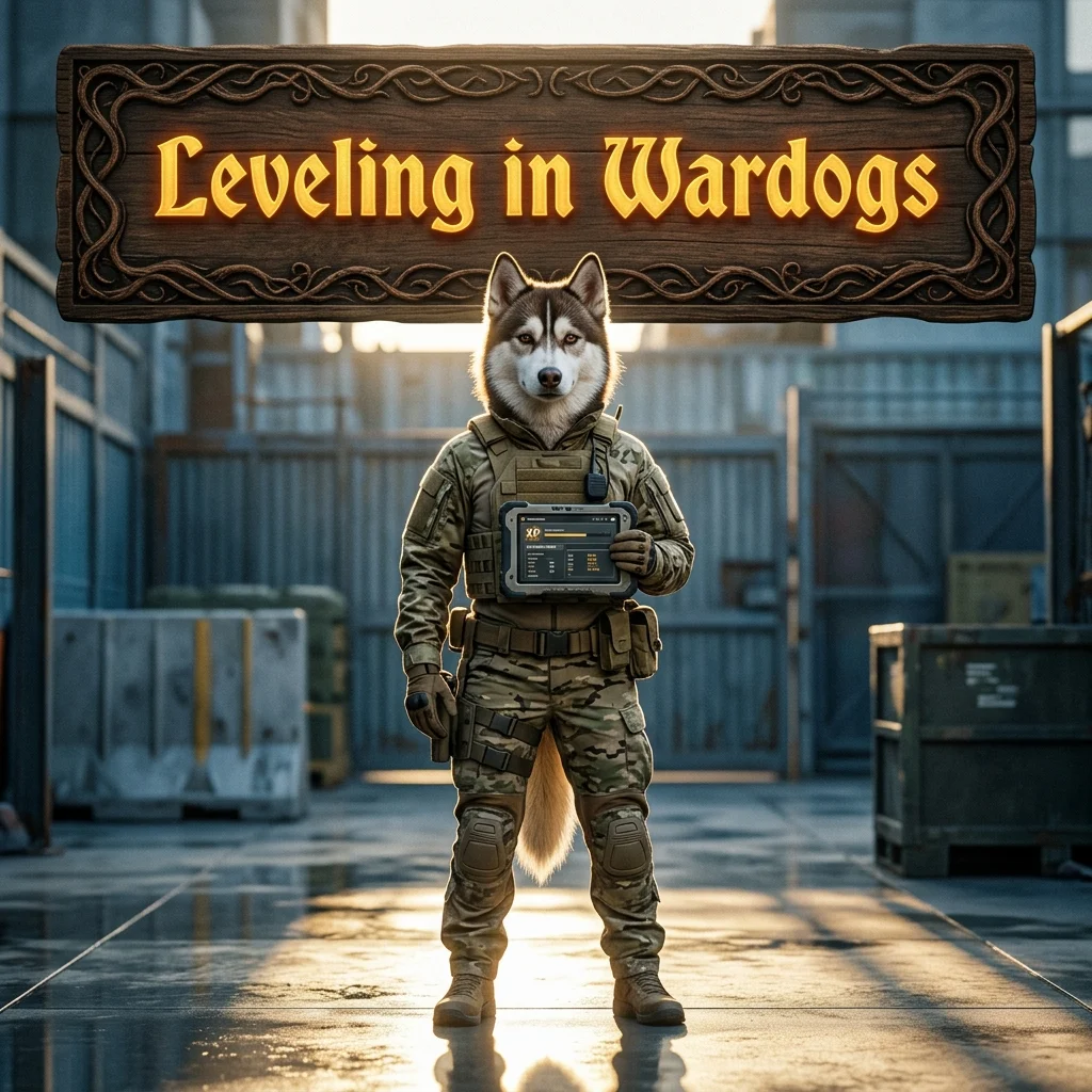Promotional image representing the Leveling Boost in Wardogs leveling service