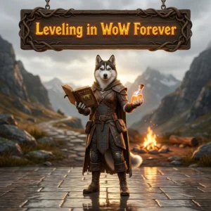 Promotional image representing the Leveling Boost in WoW Forever service for players seeking a leveling boost.