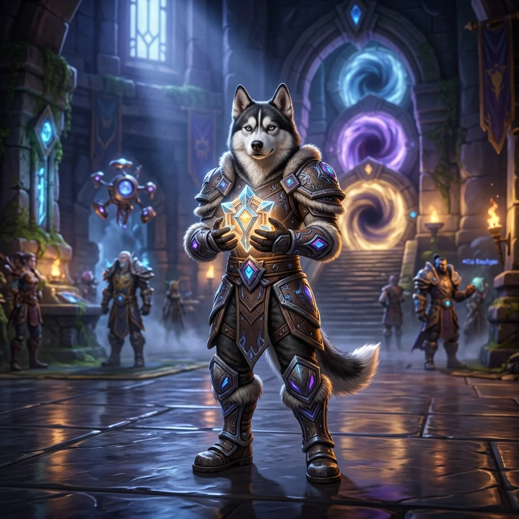 Illustration sans texte représentant l’univers fantastique associé aux niveaux de donjon de la Saison 2 à Midnight 12.1.