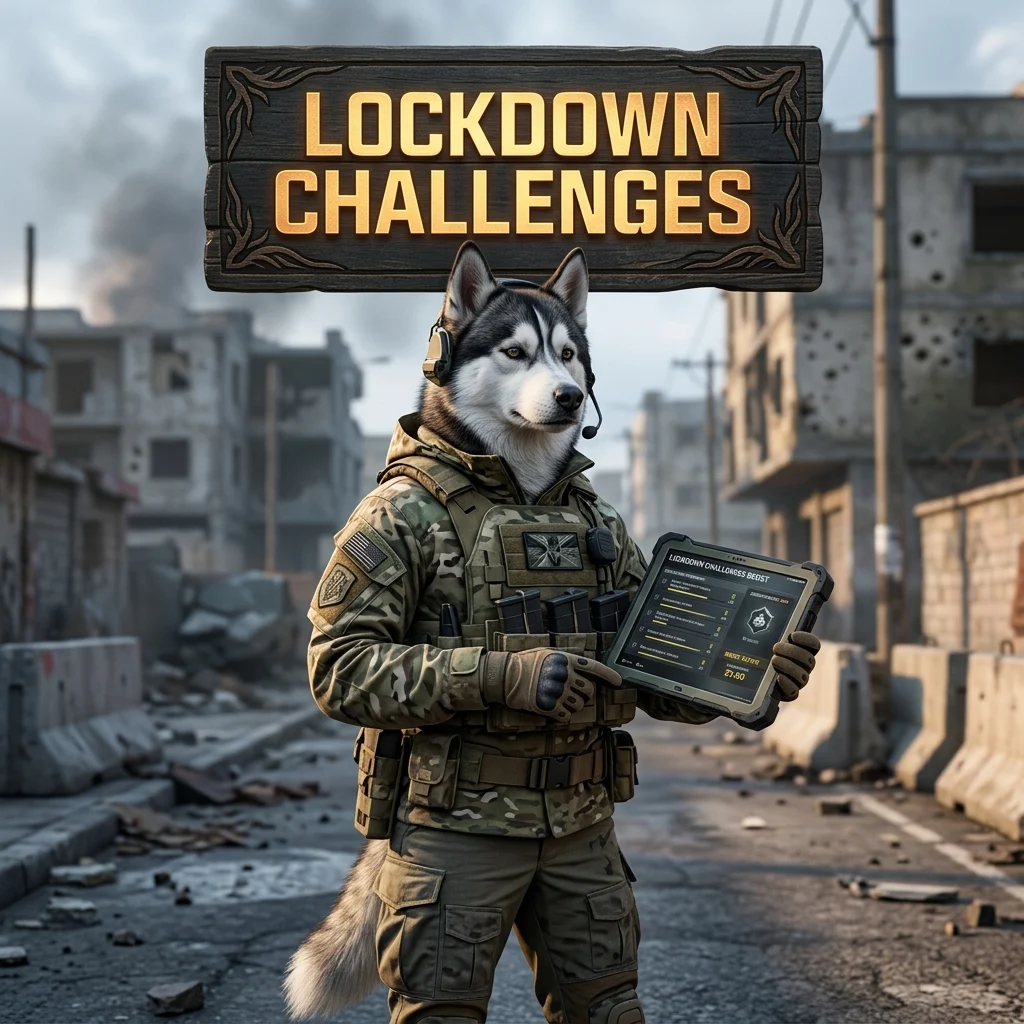 Promotional image for Lockdown Challenges Boost in Call of Duty Warzone.
