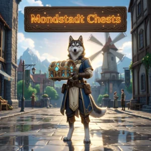 Promotional image for Mondstadt Chests Boost in Genshin Impact, a service focused on Mondstadt chest boosting.