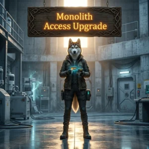 Promotional image representing Monolith Access Upgrade in Active Matter
