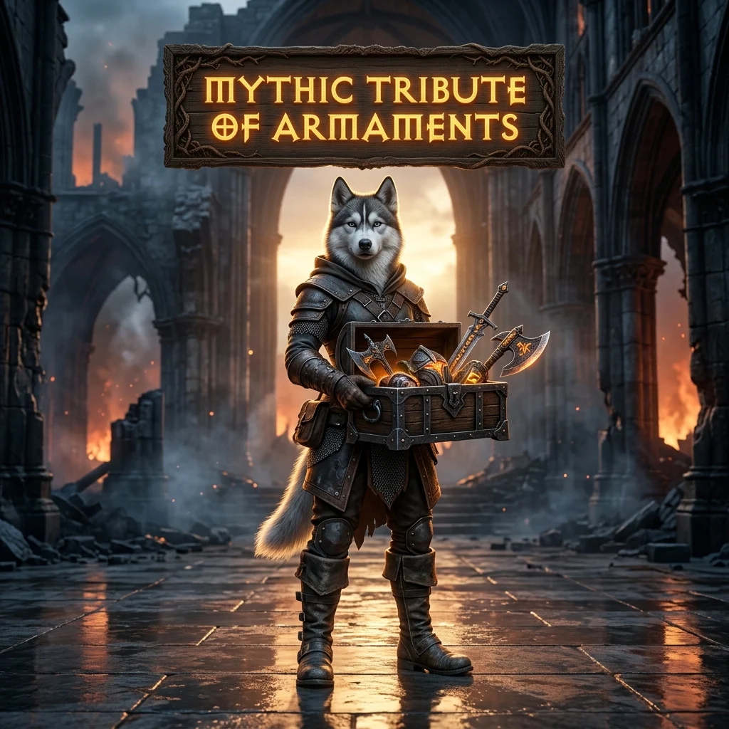 Promotional image for the Mythic Tribute of Armaments Boost in Diablo 4 service