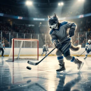NHL 26 میں گول کرنے کی رہنمائی کے لیے ہاکی کے کھیل سے متعلق نمایاں فن پارہ