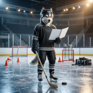 NHL oyununa yönelik ücretsiz rehberleri temsil eden, metin ve işaret içermeyen tanıtım görseli.