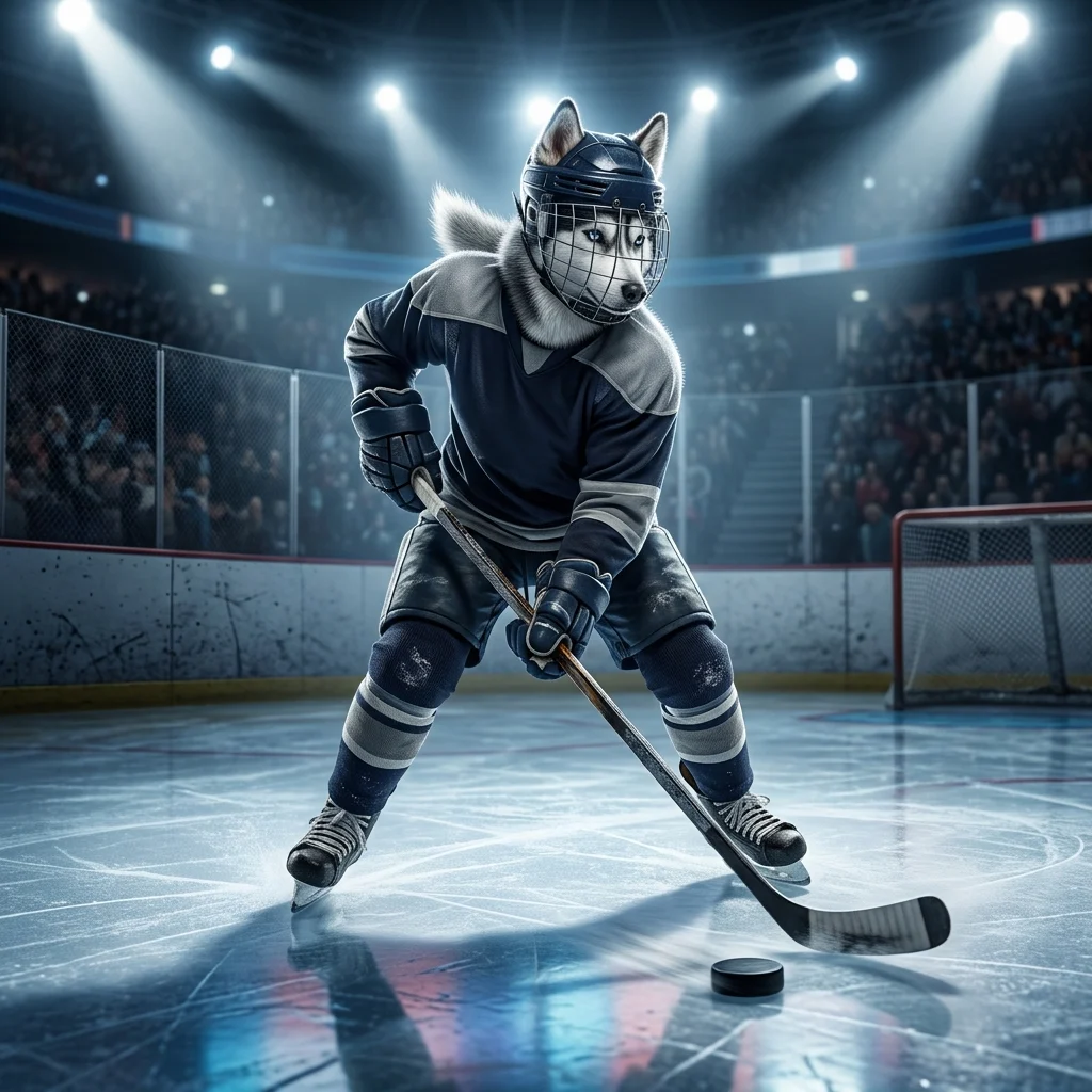 NHL’de saatlik boost hizmetini temsil eden, metin ve işaret içermeyen oyun temalı görsel.