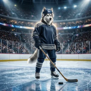 NHLブースティングサービスを表現したゲーム関連のイメージ画像。競技ゲームの進行支援を想起させる構成で、画像内に判読できる文字や看板はありません。
