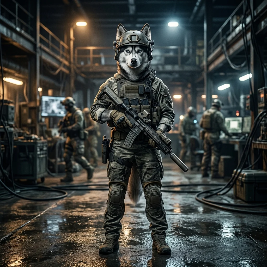 Ilustrační herní scéna z Wardogs s důrazem na zkušenou pomoc a spolupráci mezi hráči.