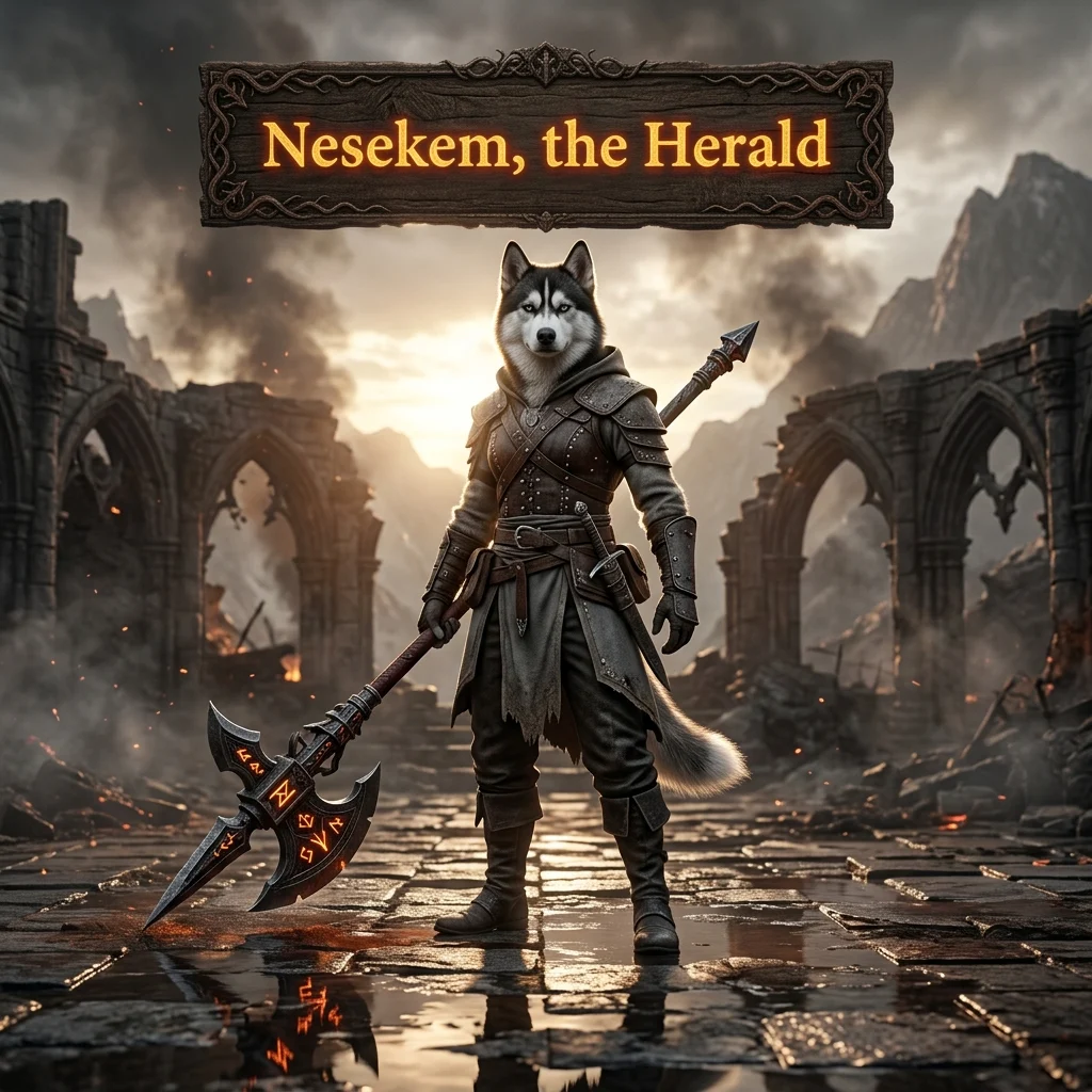 Promotional image for the Nesekem, the Herald Boost in Diablo 4 product and service