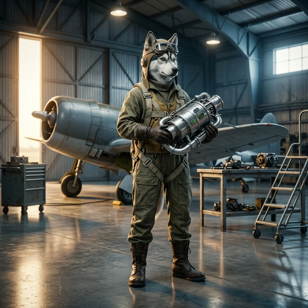 Wardogs spēles pastiprinātāja nomas piedāvājuma ilustrācija bez salasāma teksta vai zīmēm.