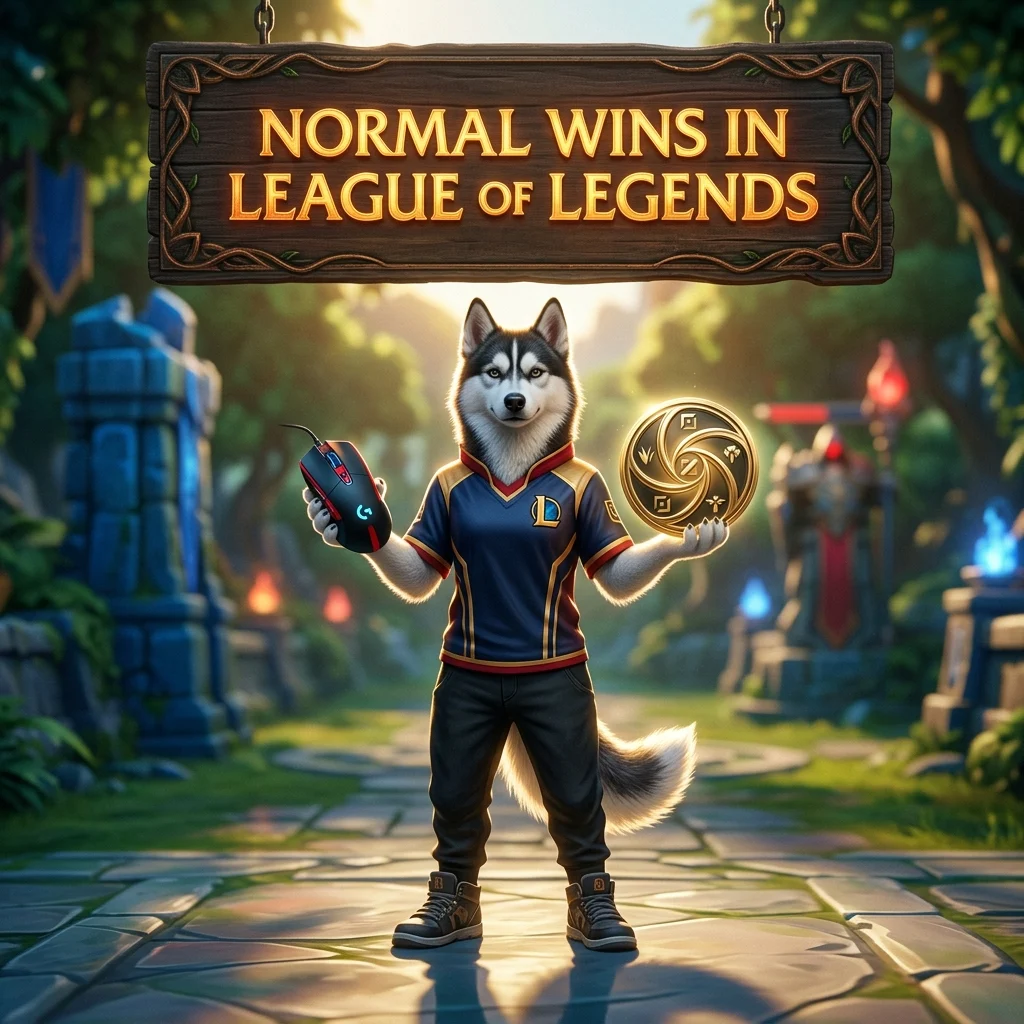 Promotional image representing a Normal Wins Boost service in League of Legends