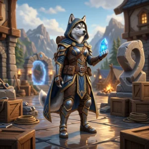 Illustration til en artikel om nyheder i WoW Forever-betaen med stemning fra et fantasypræget onlinespil.