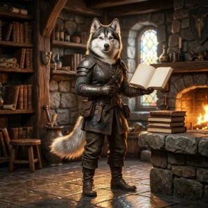Almenn myndskreyting fyrir ókeypis handbækur í WoW Classic Forever með ævintýralegu andrúmslofti, án læsilegs texta eða skilta.