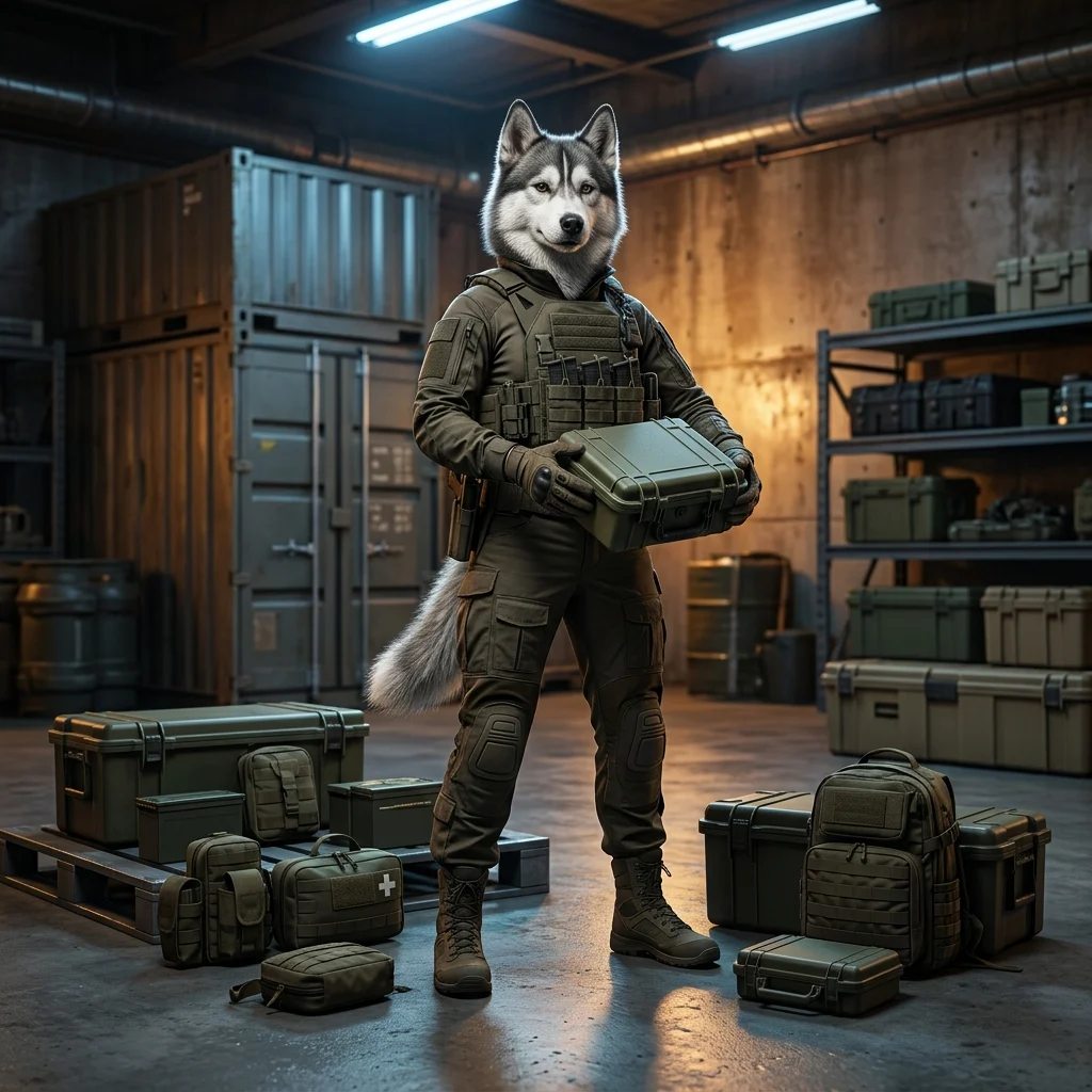 Ilustrasi promosi Paket Pemula di Wardogs dengan elemen visual bertema permainan tanpa teks yang dapat dibaca