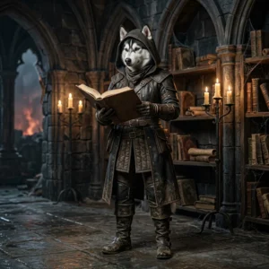Ilustrasi fantasi gelap bertema Diablo 4 untuk panduan permainan, tanpa teks atau tanda yang boleh dibaca.