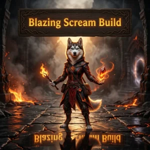 Promotional image for the Perma Teleport Blazing Scream Build in Diablo 4 Season 15.