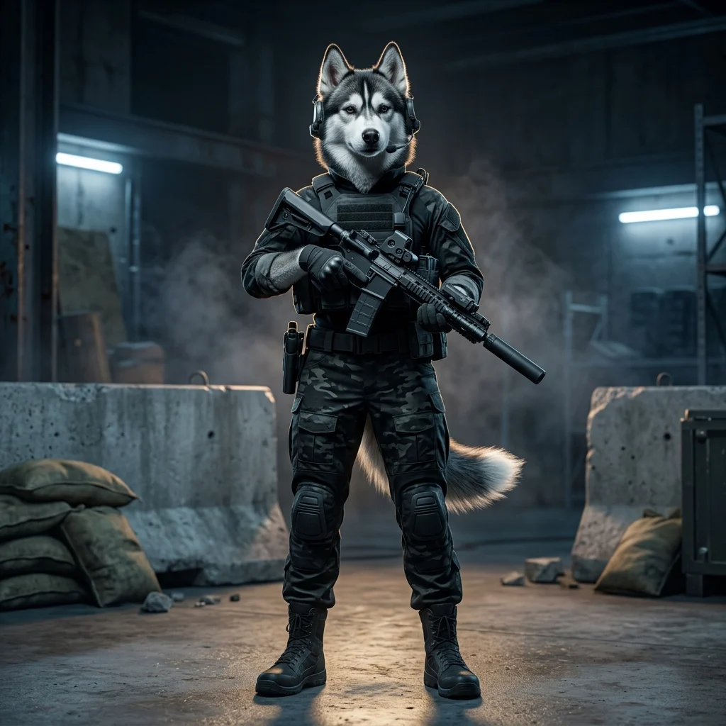 Ilustrasi bertema Black Ops 6 yang menggambarkan panduan umum untuk meningkatkan kemahiran dan prestasi permainan.