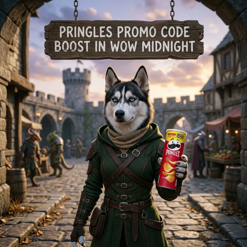 Promotional image representing the Pringles Promo Code Boost associated with WoW Midnight.