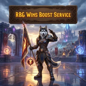 Promotional image representing the RBG Wins Boost Service product and its win-boosting service.