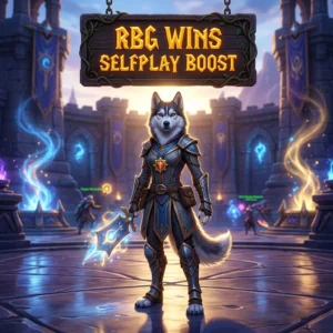 Promotional image for RBG Wins Selfplay Boost, a selfplay boost service for RBG Wins