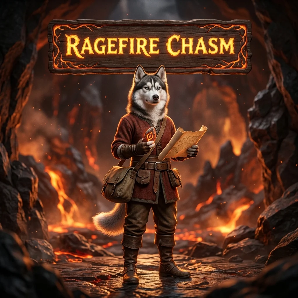 Promotional image for the Ragefire Chasm Boost in WoW Forever service, focused on the Ragefire Chasm product offering.