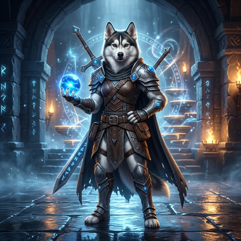 Ilustracja fantasy przedstawiająca bohaterów gry związanych z rankingiem postaci w trybie M+ podczas Sezonu 2 w Midnight 12.1.