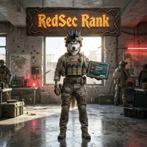 Promotional image for RedSec Rank Boost in Battlefield 6, representing the rank boosting service for RedSec.