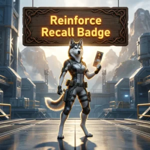 Promotional image for the Reinforce Recall Badge Boost service in Apex Legends.