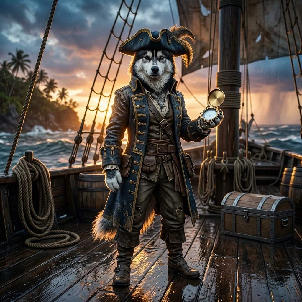 Sea of Thieves tematikos iliustracija, skirta žaidimo pažangos ir stiprinimo paslaugų pristatymui.