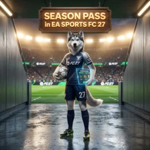 Promotional image representing the Season Pass Boost product in EA SPORTS FC 27.