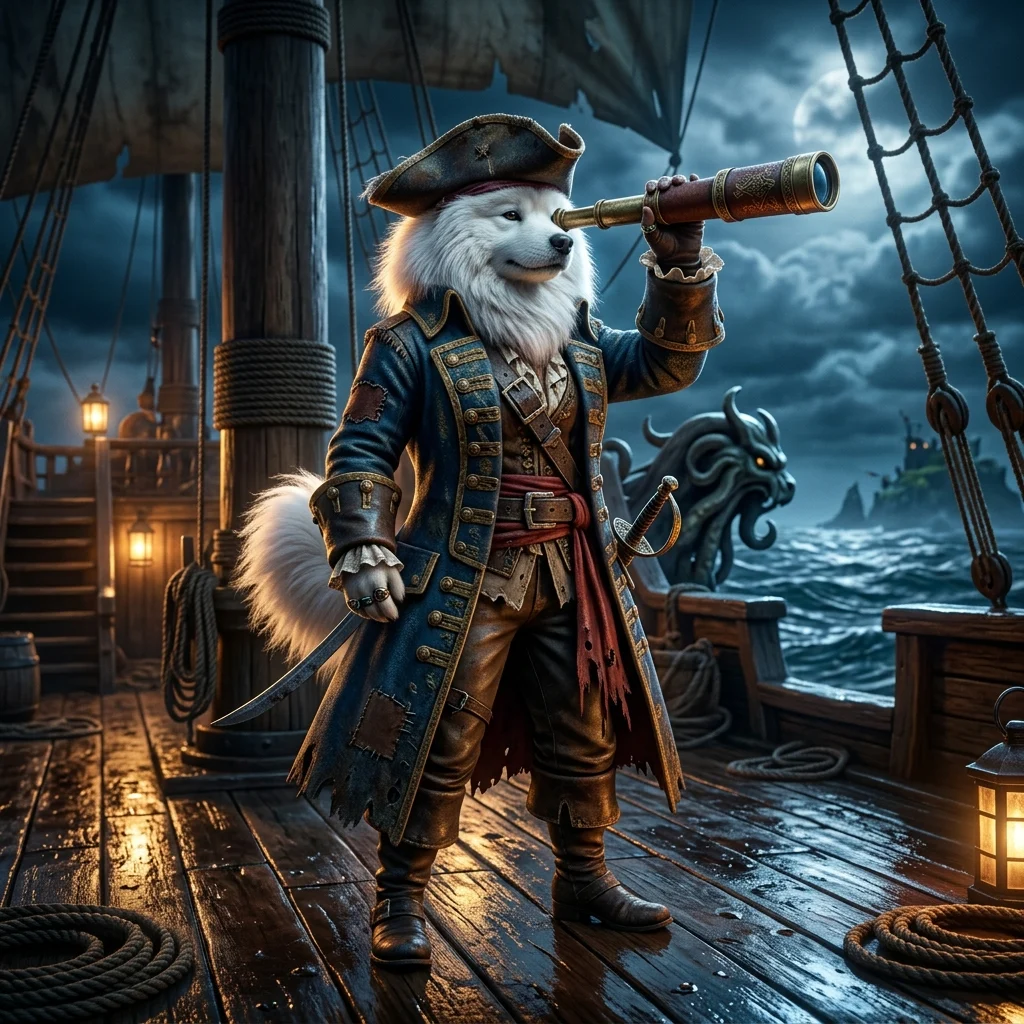 Ilustrasi bertema Sea of Thieves yang mewakili servis boost dalam permainan