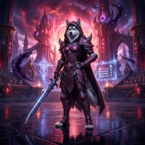 Promocijska ilustracija za pregled najboljših PvP-likov v 2. sezoni igre Midnight, brez vidnega besedila.
